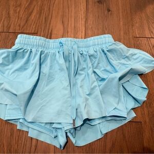 Liberty Pro Flutter Shorts Blue Girls Size Medium